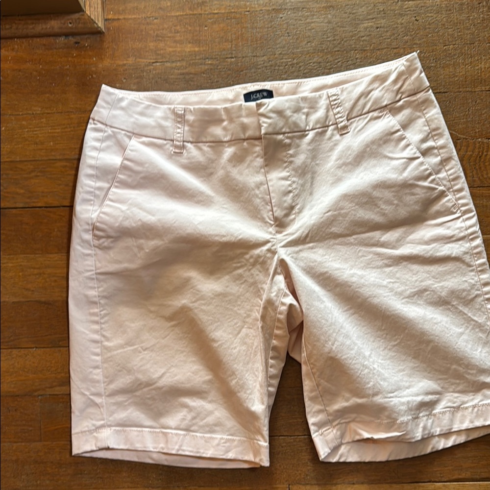 J. Crew Pink Bermuda Shorts Summer Essential